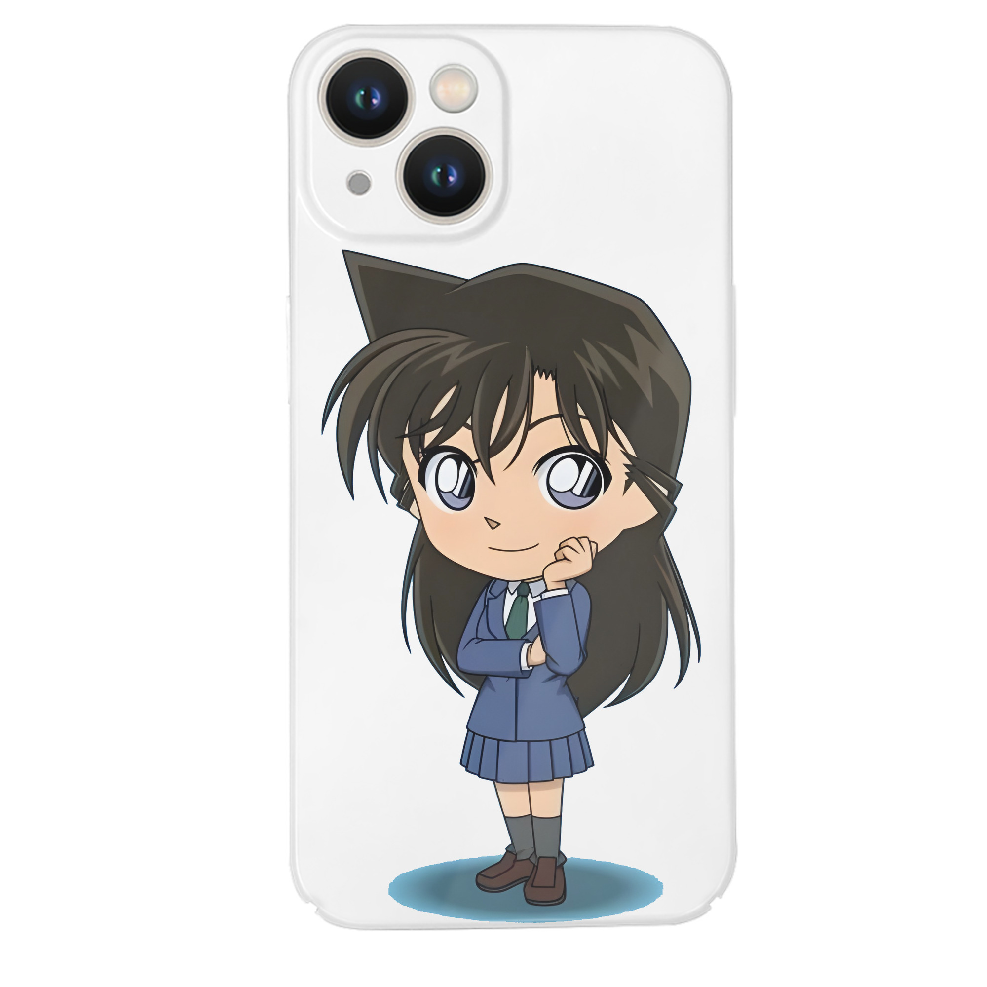 （画像用） 名探偵コナン 毛利 蘭 もうり らん、モーリ ラン Detective Conan Rachel Moore 【iPhone 14シリーズ対応】ハードケース